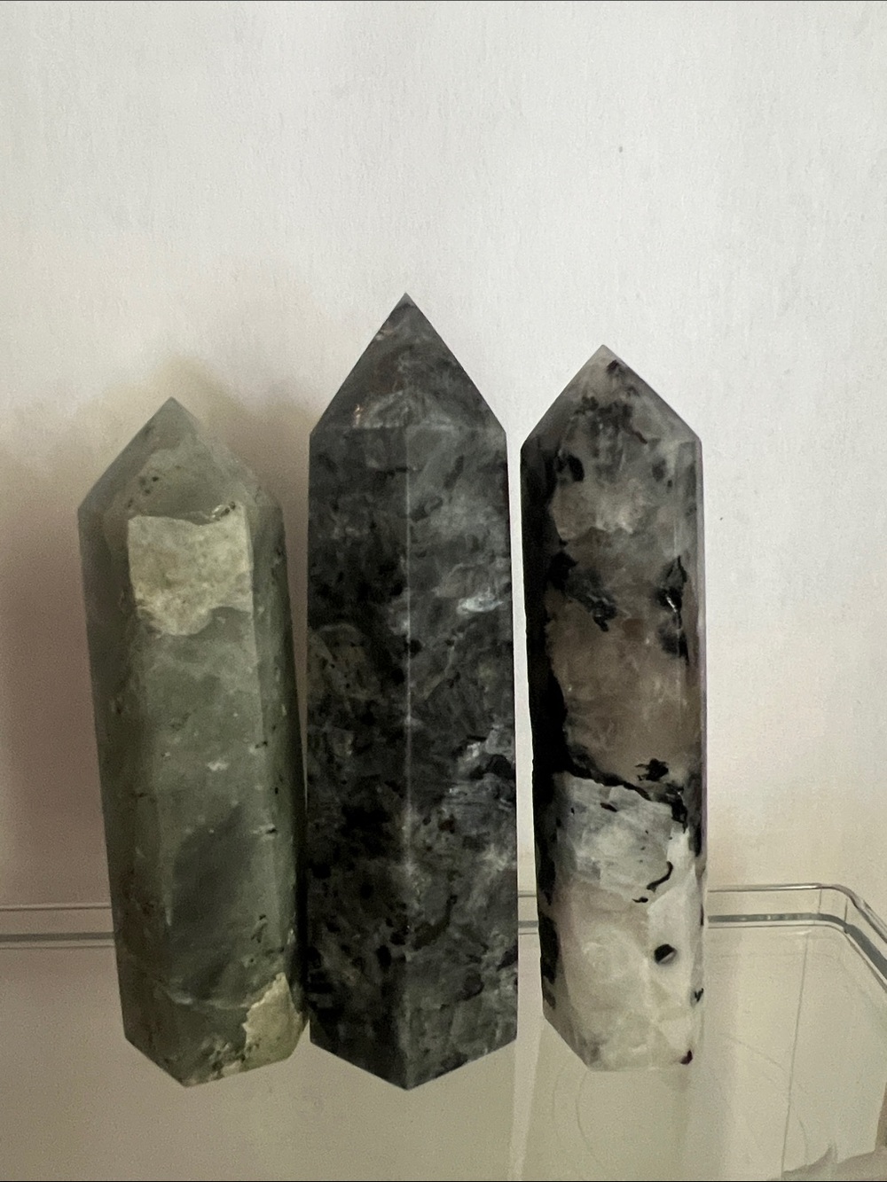 Polished Crystal Tower Set - - Picture 2 of 10